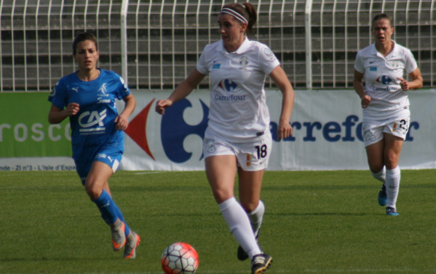 Bilbault retrouvait ses anciennes partenaires (photo C. Ringaud) Bilbault retrouvait ses anciennes partenaires (photo C. Ringaud)