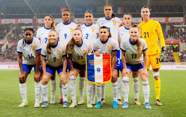 Le XI français (photo @equipedefrancef) Le XI français (photo @equipedefrancef)