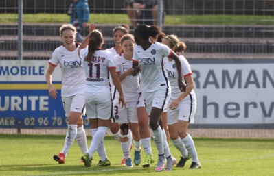 D1 - GUINGAMP - PSG : 1-4, Cristiane en pleine forme