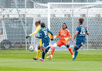 Gago aura apporté le danger devant le but de Nnadozie comme sur cette action en début de match (photo Nathalie Querouil/FC Nantes) Gago aura apporté le danger devant le but de Nnadozie comme sur cette action en début de match (photo Nathalie Querouil/FC Nantes)
