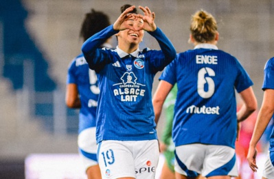 Chapelle a inscrit un magnifique but (photo RCSA) Chapelle a inscrit un magnifique but (photo RCSA)