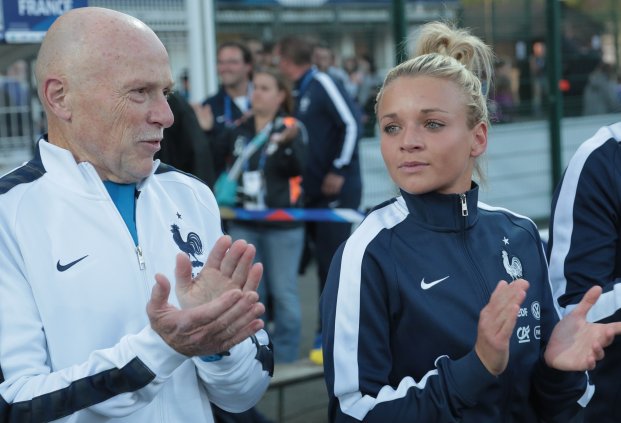 Marion Torrent n'a pas encore disputé de match en A (photo FFF)