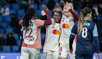 Becho a inscrit un but plein d'audace (photo Damien LG/OL) Becho a inscrit un but plein d'audace (photo Damien LG/OL)