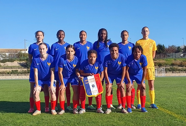 L'équipe alignée face à la Macédoine du Nord (photo FFF) L'équipe alignée face à la Macédoine du Nord (photo FFF)