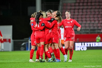 Les Dijonnaises retrouvent la victoire (photo Vincent Poyer/DFCO) Les Dijonnaises retrouvent la victoire (photo Vincent Poyer/DFCO)