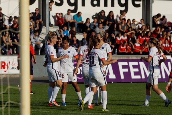 Les Parisiennes ont accéléré en fin de match (photo Sébastien Duret)