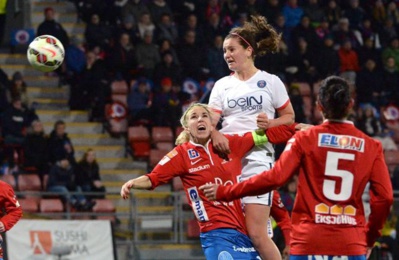 Lindsey Horan au match aller Lindsey Horan au match aller