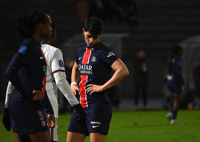 Katoto et De Almeida n'ont pas réussi à mener leur équipe vers le succès (photo PSG) Katoto et De Almeida n'ont pas réussi à mener leur équipe vers le succès (photo PSG)