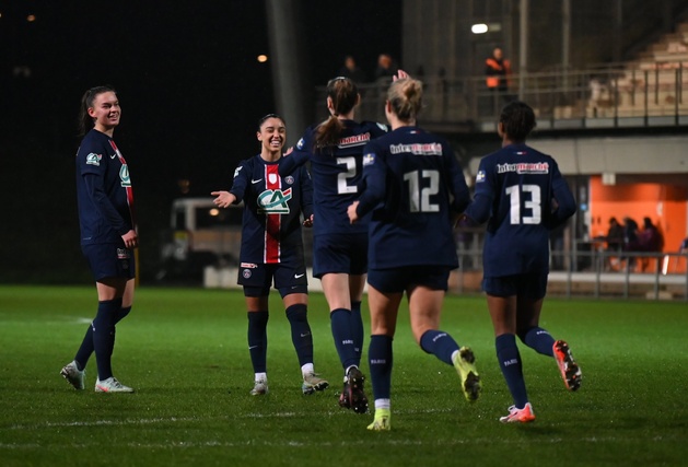 Des Parisiennes offensives sans Katoto (photo PSG) Des Parisiennes offensives sans Katoto (photo PSG)