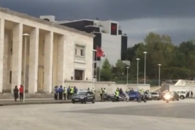 La sécurité était renforcée en Albanie (photo DR) La sécurité était renforcée en Albanie (photo DR)