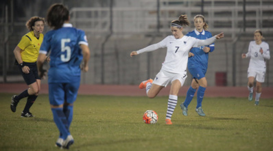 Bilbault a pu s'exprimer cette année en Bleue (photo A Mesa/FFF) Bilbault a pu s'exprimer cette année en Bleue (photo A Mesa/FFF)