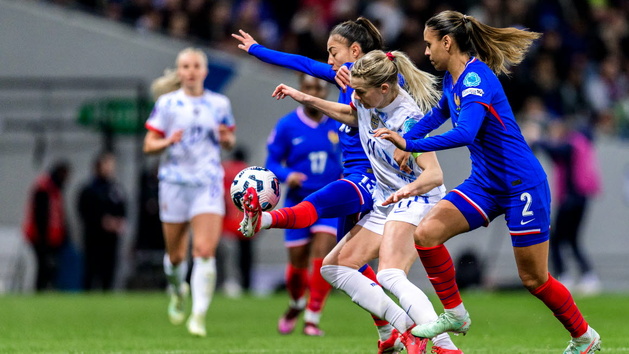 Les Bleues ont trouvé la faille après la sortie d'Hegerberg (photo X @nff) Les Bleues ont trouvé la faille après la sortie d'Hegerberg (photo X @nff)
