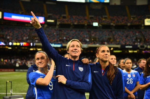 Wambach tire sa révérence (photo USSoccer) Wambach tire sa révérence (photo USSoccer)