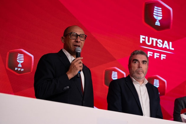 Philippe Diallo et Cédric Bettremieux (photo FFF) Philippe Diallo et Cédric Bettremieux (photo FFF)