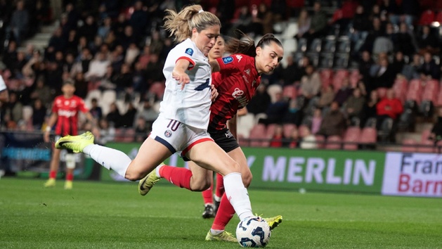 Korbin Albert a inscrit deux jolis buts à Guingamp (photo PSG.fr) Korbin Albert a inscrit deux jolis buts à Guingamp (photo PSG.fr)