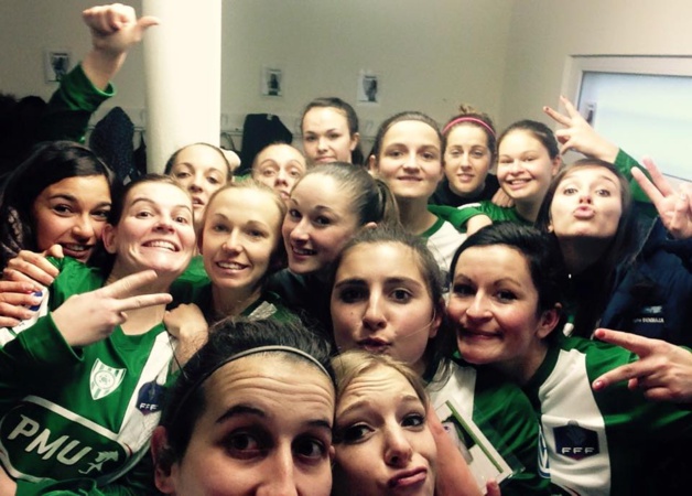 Joie dans le vestiaire orvaltais (photo facebook) Joie dans le vestiaire orvaltais (photo facebook)