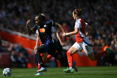 Dumornay a remis l'OL devant dans la foulée (photo UEFA.com) Dumornay a remis l'OL devant dans la foulée (photo UEFA.com)