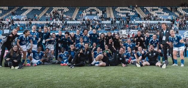 Les Strasbourgeoises au bout du suspense assurent leur maintien (photo RCSA) Les Strasbourgeoises au bout du suspense assurent leur maintien (photo RCSA)