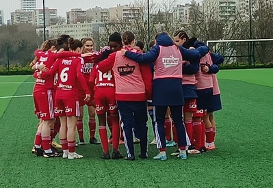 Les Brestoises avant le match face à QRM (facebook SB29 féminines)