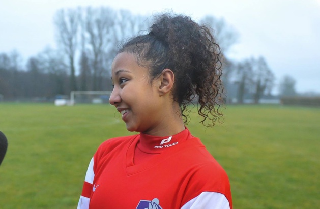 La jeune buteuse (photo Denis Beylet/LAFA) La jeune buteuse (photo Denis Beylet/LAFA)