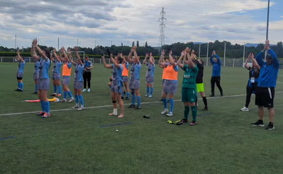 Les joueuses de l'ESME ont passé un premier tour (capture facebook)