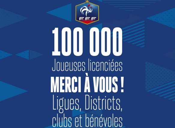 FFF - 100 000 joueuses licenciées - Brigitte HENRIQUES : "Aujourd'hui, nous y sommes"