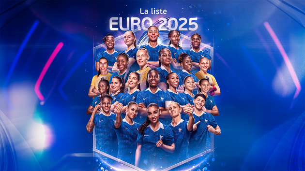 Bleues - Les 23 pour l'Euro 2025