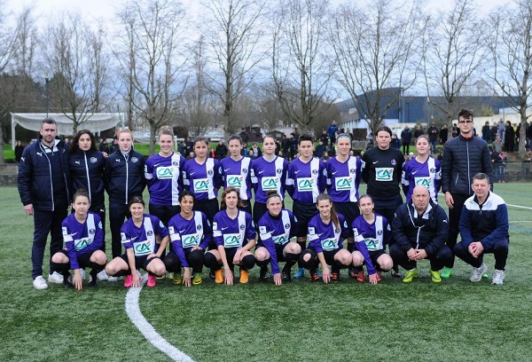 Les joueuses du CPB Bréquigny vont rencontrer l'équipe phare du football féminin breton (photo Philippe Le Brech)