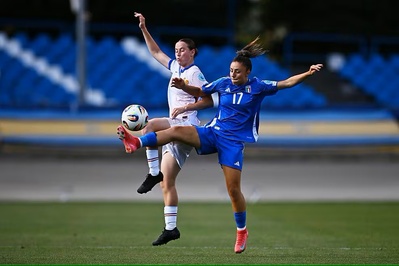 U19 - Les Bleuettes en démonstration U19 - Les Bleuettes en démonstration