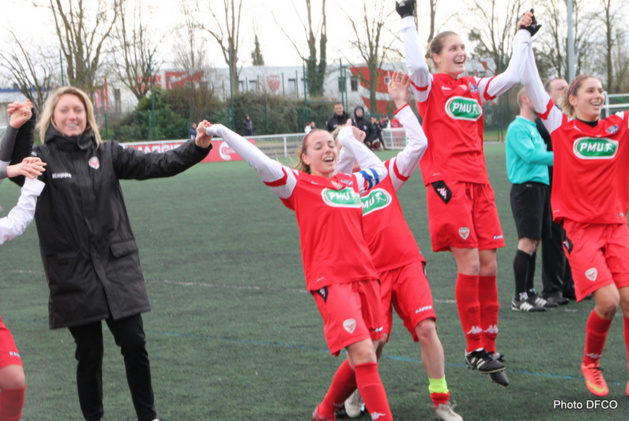 La joie des Dijonnaises (photo DFCO) La joie des Dijonnaises (photo DFCO)