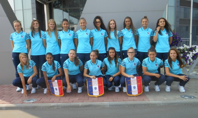 la sélection U17 lors du tournoi en septembre (photo FFF)