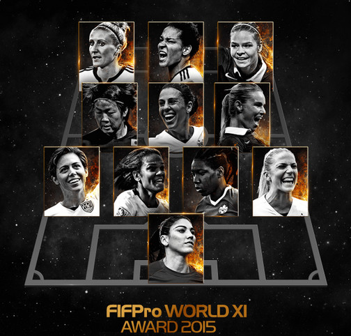 FIF PRO - Trois Françaises dans le premier "onze mondial" féminin FIF PRO - Trois Françaises dans le premier "onze mondial" féminin