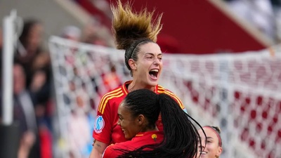 L'attaque espagnole a brillé avec six buts (photo UEFA.com) L'attaque espagnole a brillé avec six buts (photo UEFA.com)