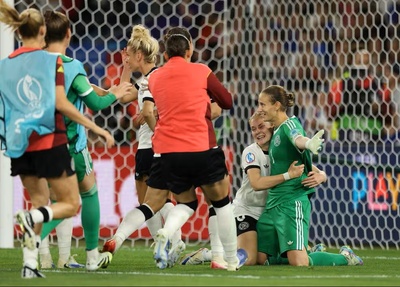 Ann-Kathrin Berger a été l'héroïne du match (photo UEFA.com)