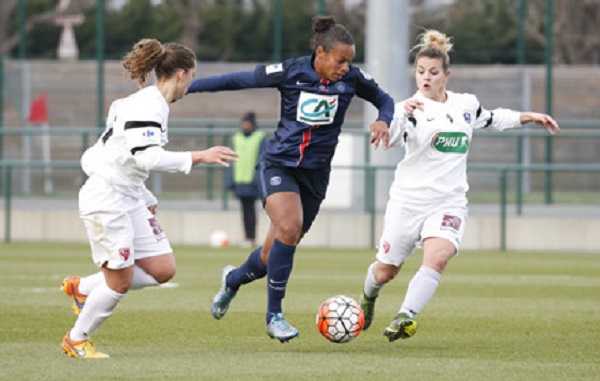Rosana et le PSG se qualifient pour les demies (photo PSG.fr) Rosana et le PSG se qualifient pour les demies (photo PSG.fr)
