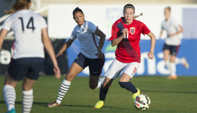U19 - Les Bleuettes entament La Manga par un succès face à la NORVEGE (2-1) U19 - Les Bleuettes entament La Manga par un succès face à la NORVEGE (2-1)