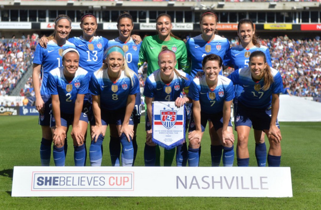 L'équipe américaine (photo USSoccer) L'équipe américaine (photo USSoccer)