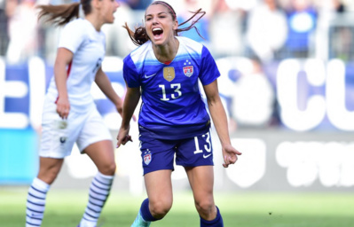 Morgan exulte (photo USSoccer) Morgan exulte (photo USSoccer)