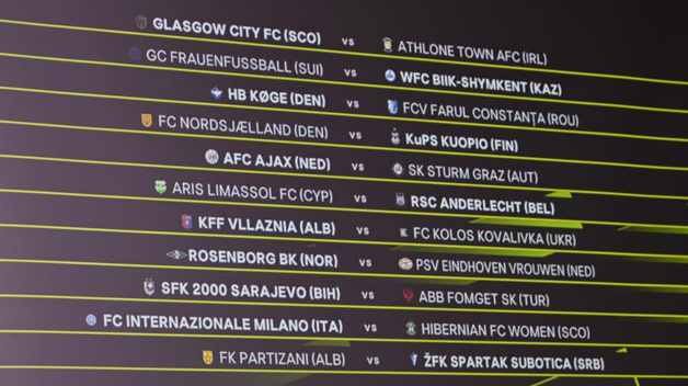 EUROPA CUP - Le tirage du premier tour effectué