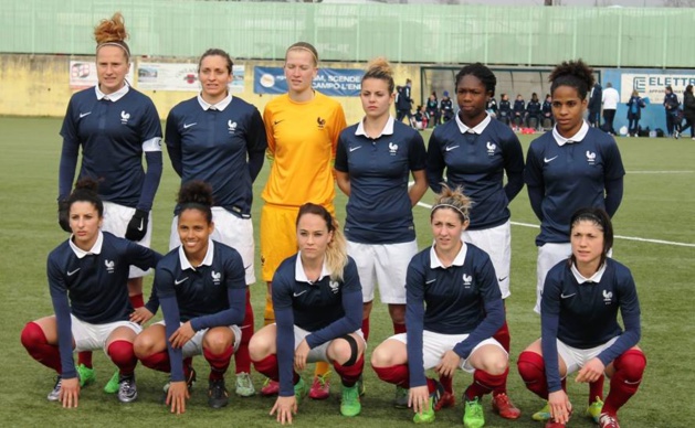 Le onze de départ français (photo AGSM) Le onze de départ français (photo AGSM)