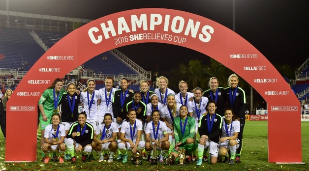 Les Etats-Unis remportent leur tournoi (photo US Soccer) Les Etats-Unis remportent leur tournoi (photo US Soccer)