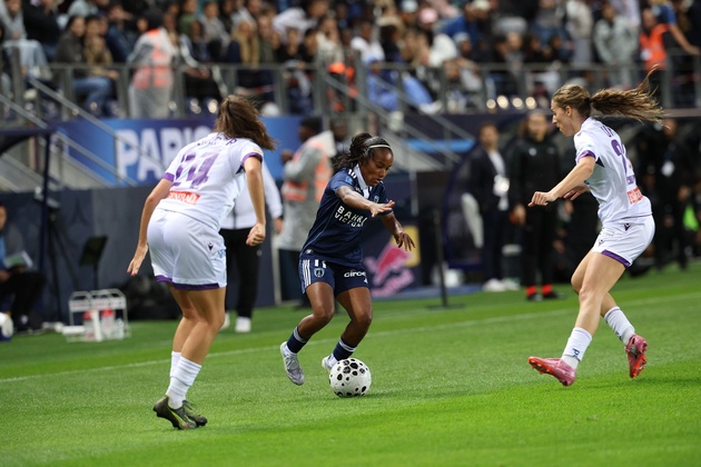 La défense autrichienne n'a pas cédé (photo Paris FC)