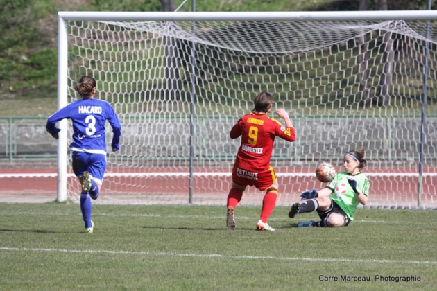 Lemaitre a inscrit le second but (photo Marceau Carré)