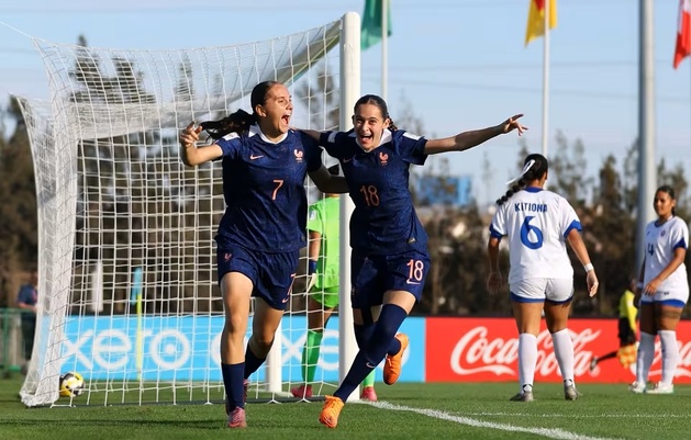 Marmillot et Gallais ont bien entamé la compétition (photo FIFA.com) Marmillot et Gallais ont bien entamé la compétition (photo FIFA.com)