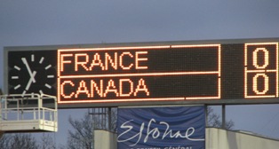 France - Canada : 0-0
