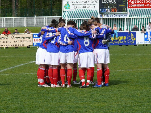 Les Bleues ont répété leurs gammes devant Compiègne