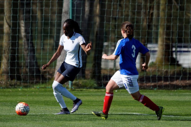Ouleymata Sarr a inscrit le dernier but de l'équipe de France B (photo Sébastien Duret) Ouleymata Sarr a inscrit le dernier but de l'équipe de France B (photo Sébastien Duret)