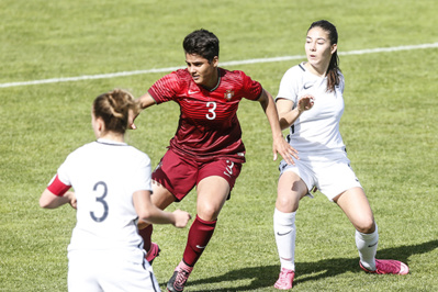 La joueuse de Vendenheim, Sarah Da Cunha, évoluait avec le Portugal (photo FPF) La joueuse de Vendenheim, Sarah Da Cunha, évoluait avec le Portugal (photo FPF)