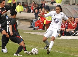 Marta aura offert le 1er but mais manquer le break Marta aura offert le 1er but mais manquer le break