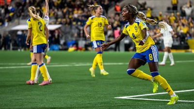 Ijeh relance la Suède (photo SVF)